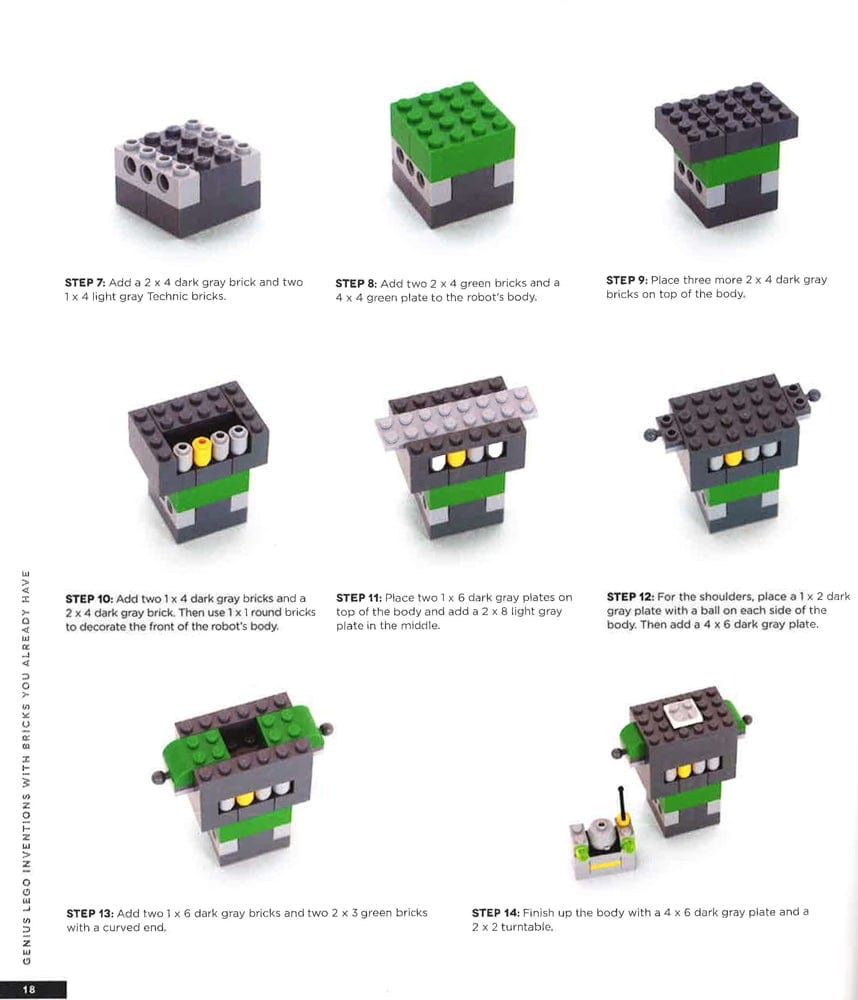 Genius Lego Inventions With Bricks You Already Have: 40+ New Robots, Vehicles, Contraptions, Gadgets, Games And Other Stem Projects With Real Moving Parts