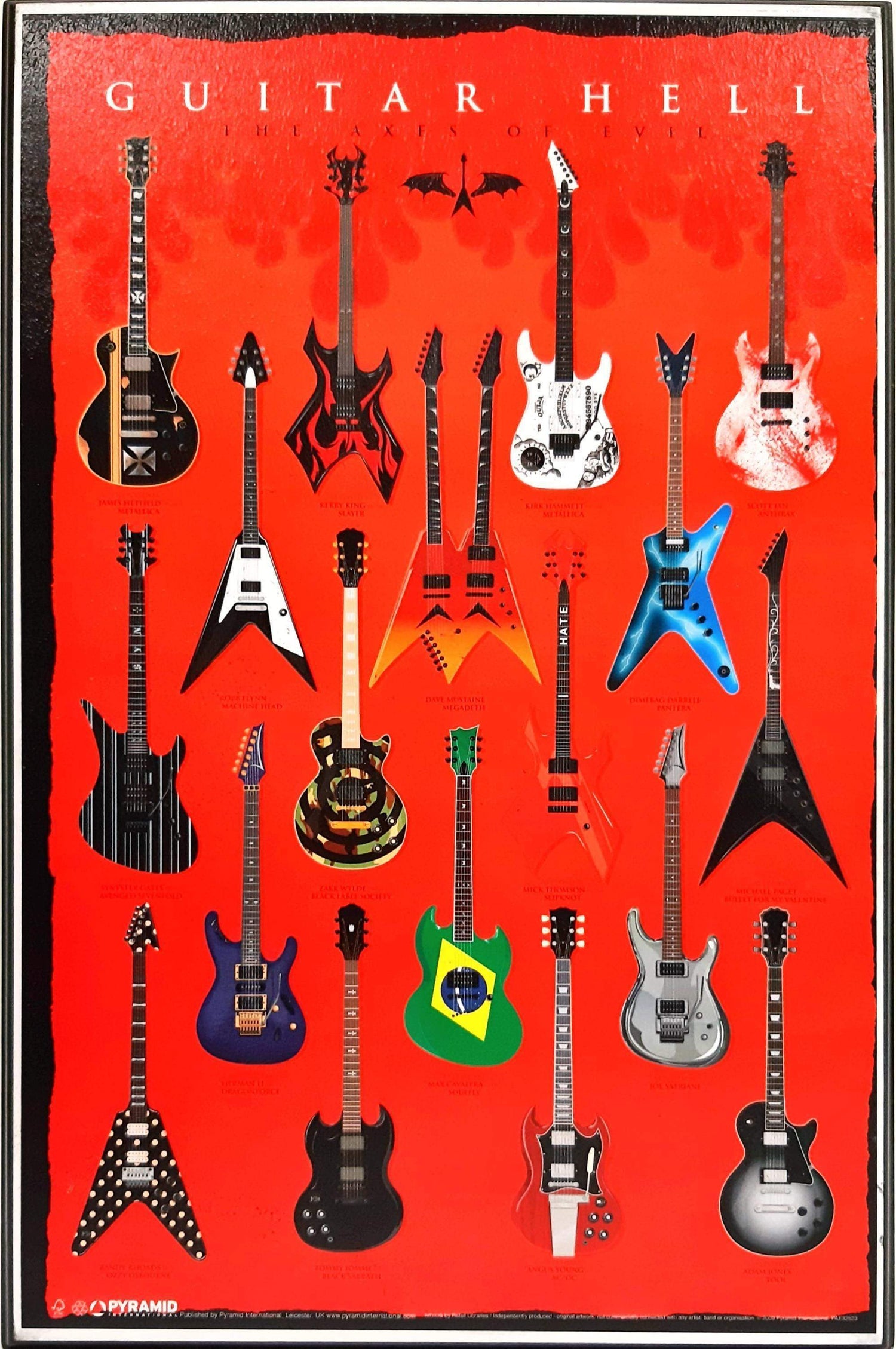 Guitar Hell (Plaque 11X17)