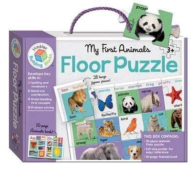 Hinkler Building Blocks: My First Animals Floor Puzzles