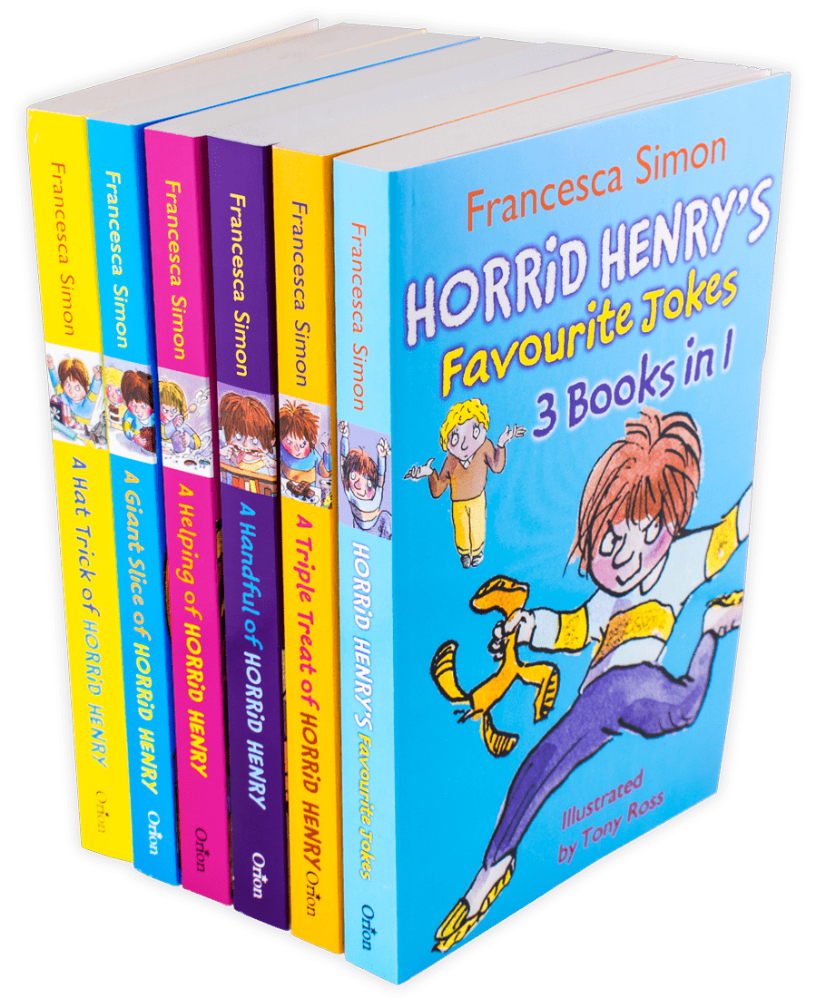 Horrid Henry Book Collection 18 Titles In 6 Books Set