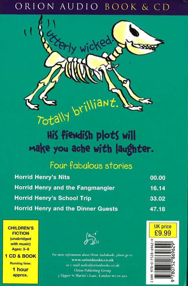 Horrid Henry's Nits: Book 4