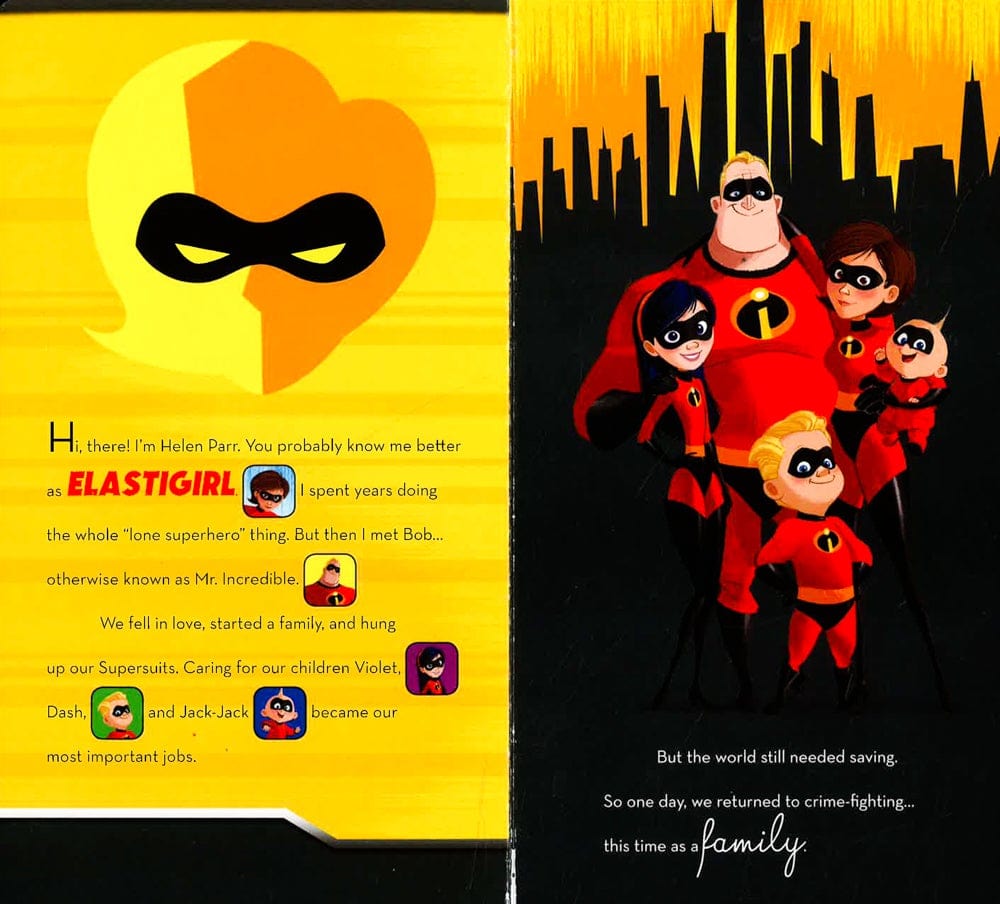 Incredibles 2 Little Sound Book