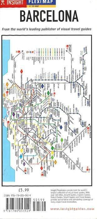 Insight Flexi Map: Barcelona