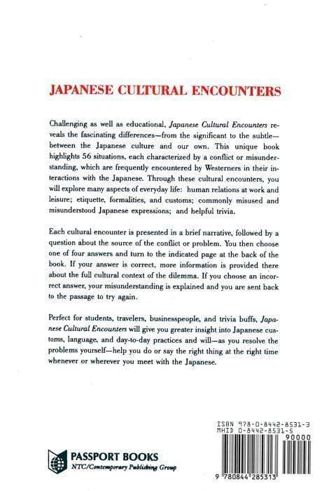 *Japanese Cultural Encounters