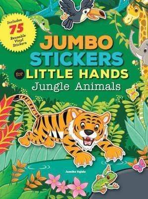 Jumbo Stickers for Little Hands Jungle Animals