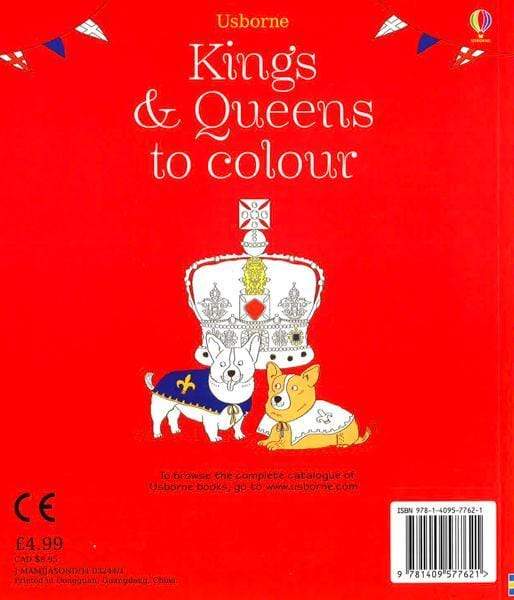 Kings And Queens To Colour