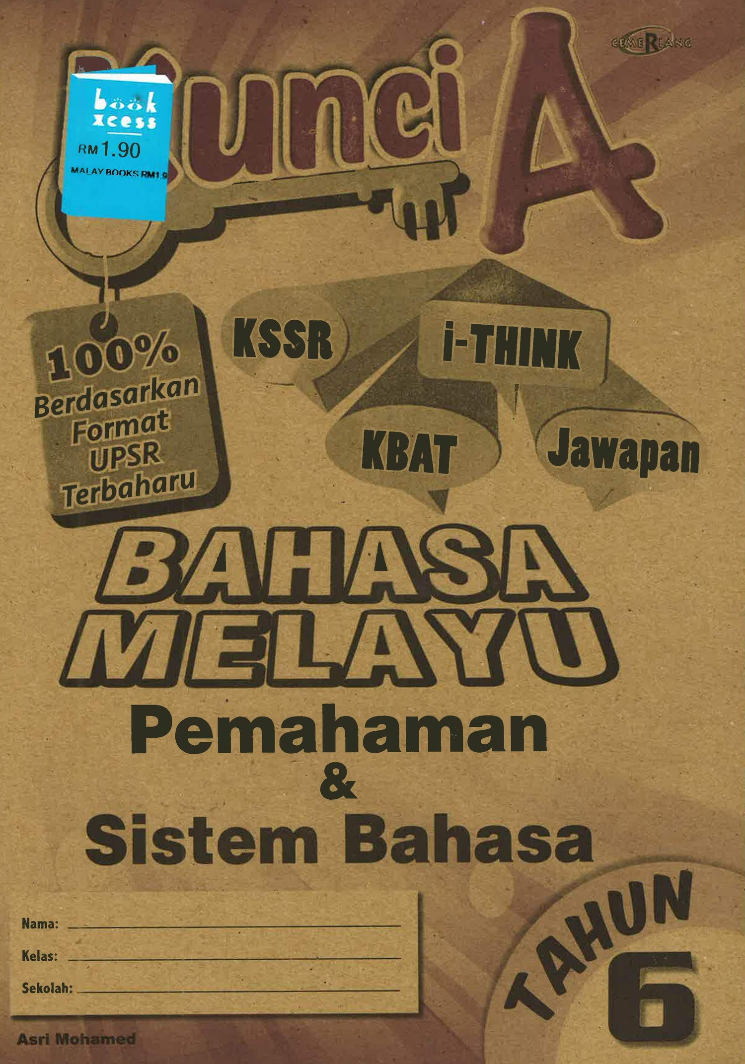 Kunci A Bm Pemahaman & Sistem Bahasa Thn 6