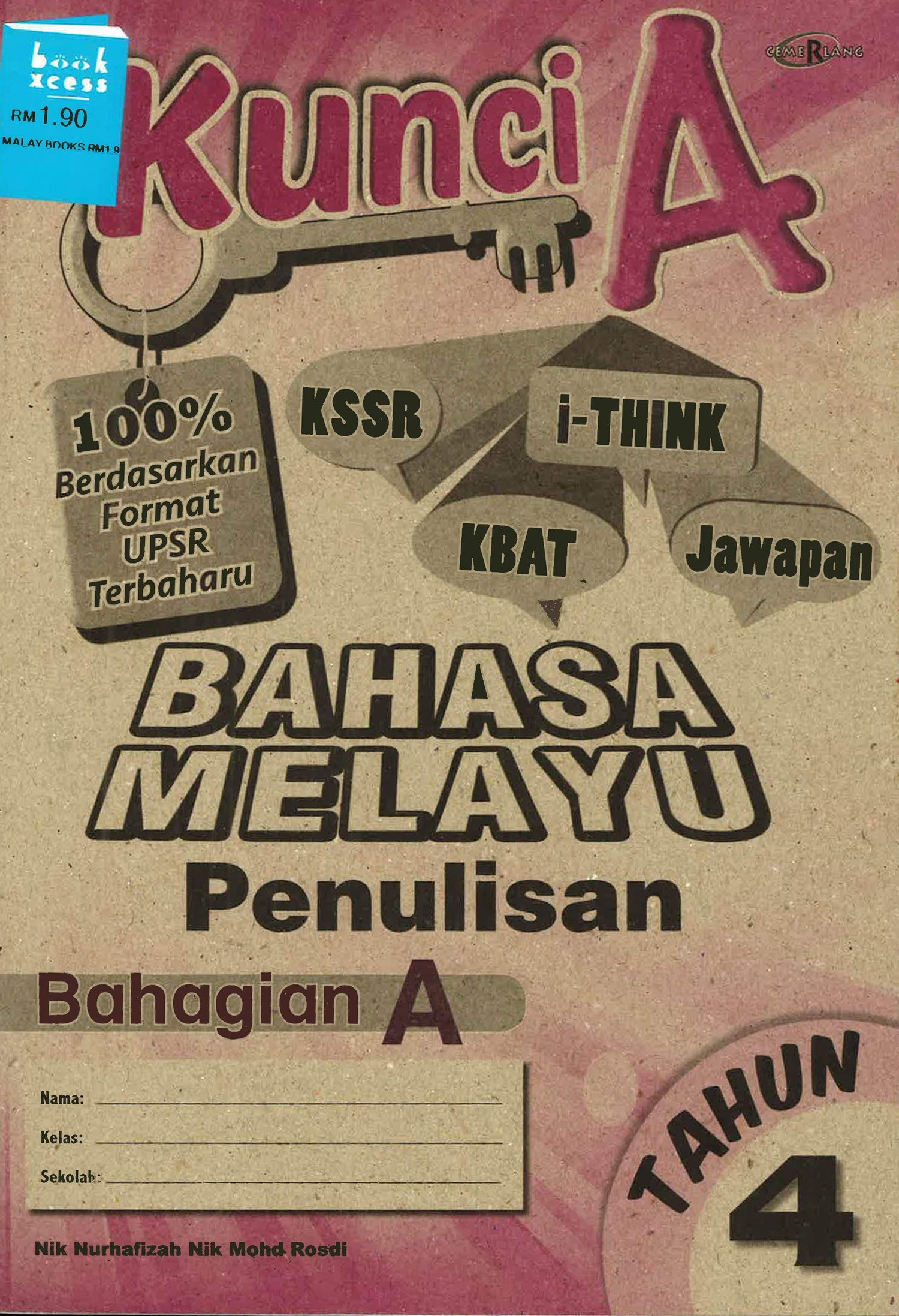 Kunci A Bm Penulisan Thn 4 (Bhg A)