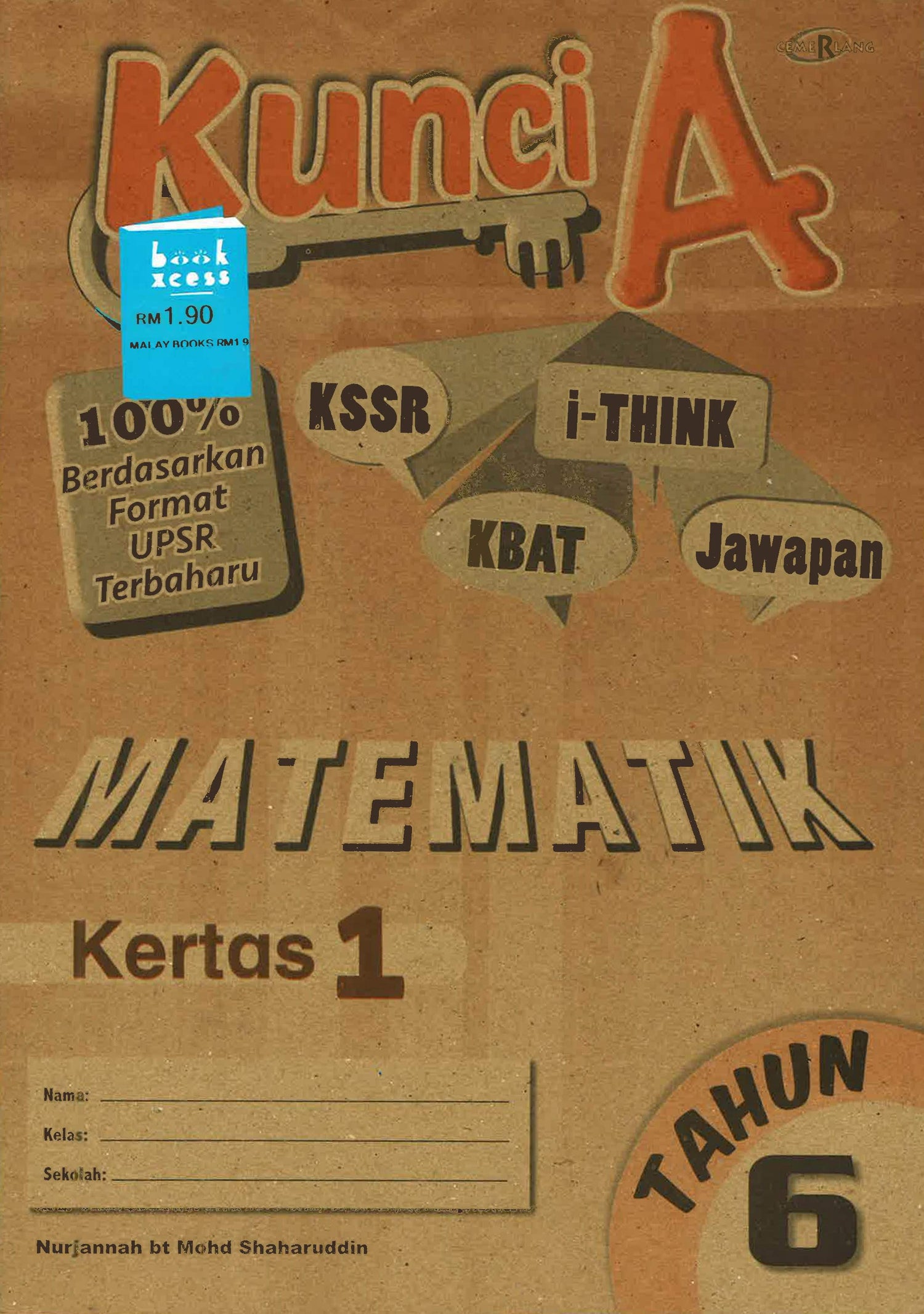 Kunci A Matematik Thn 6 (Kertas 1)