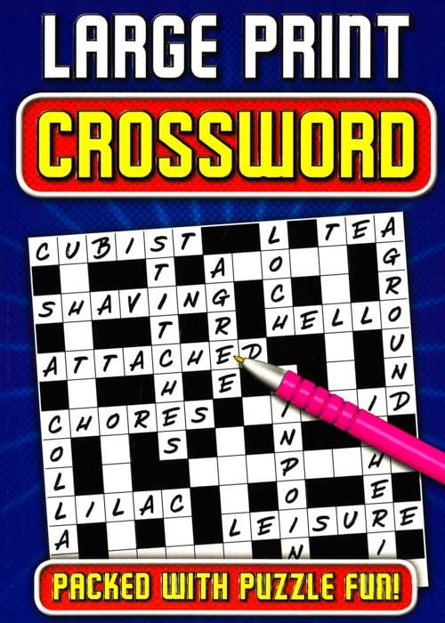 Large Print Crossword BookXcess