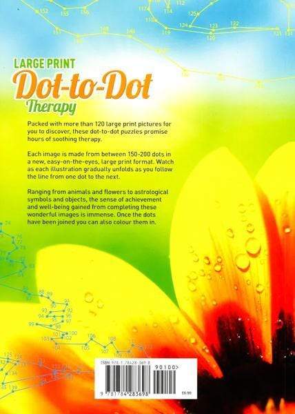 Large Print Dot To Dot Therapy