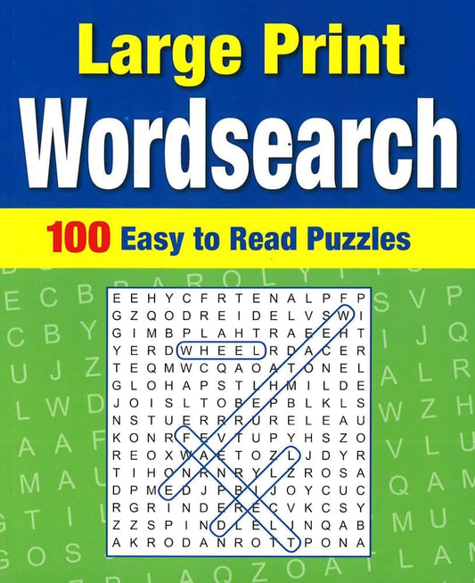 Large Print Wordsearch