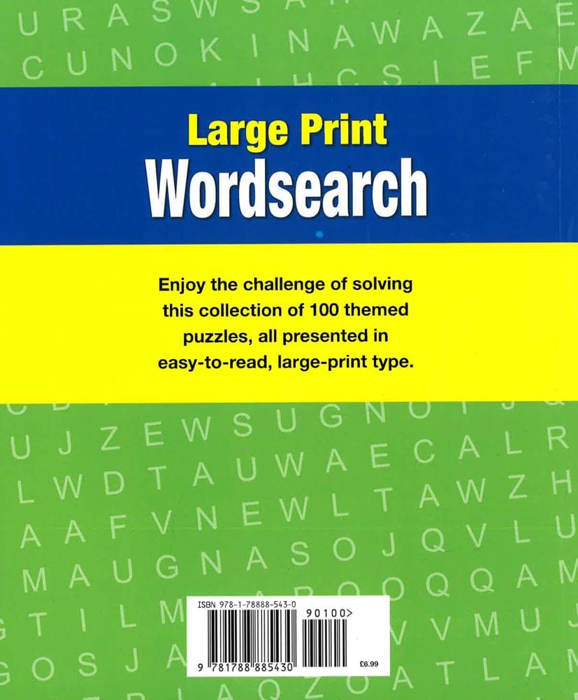 Large Print Wordsearch