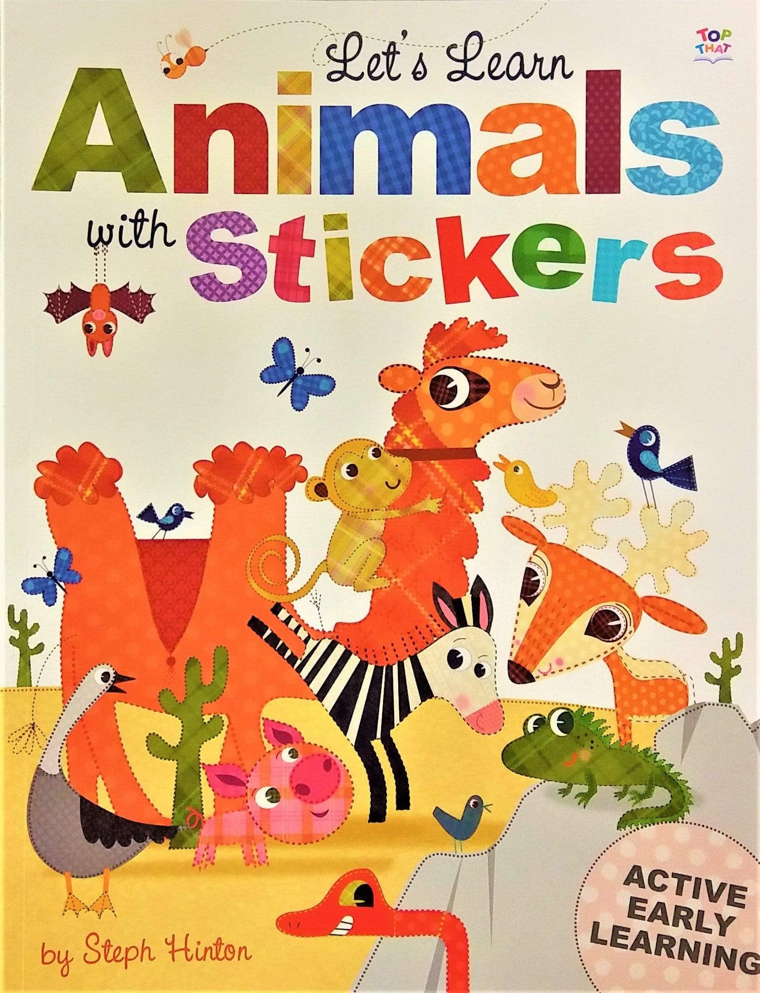 Let's Learn Animals with Stickers