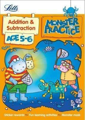 Letts Monster Practice : Addition and Subtraction Age 5-6