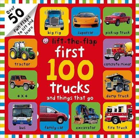 Lift-The-Flap - First 100 Trucks