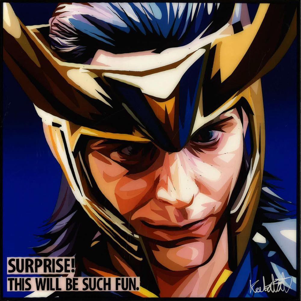 LOKI VER.2: SUPRISE!! POP ART (10X10)