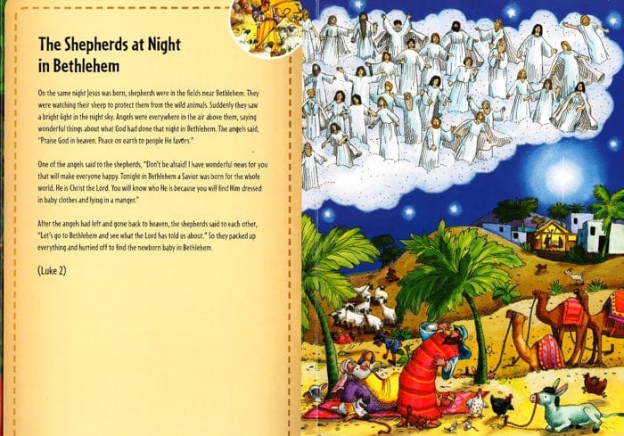 Look And Find Bible Stories: Christmas