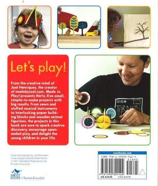 Made To Play!: Handmade Toys And Crafts For Growing Imaginations