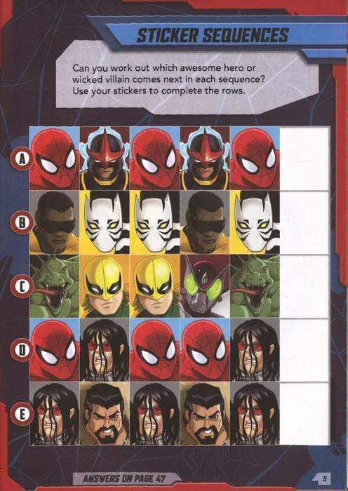 Marvel Ultimate Spider-Man: Sticker Burst