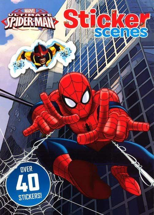 Marvel Ultimate Spider-Man Sticker Scenes - Over 40 Stickers!