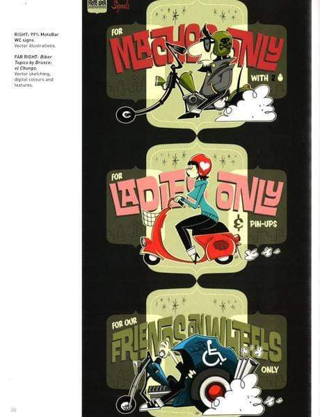 Motorcycle Graphics: Outsider Art, Graphics And Iiiustration (Hb)