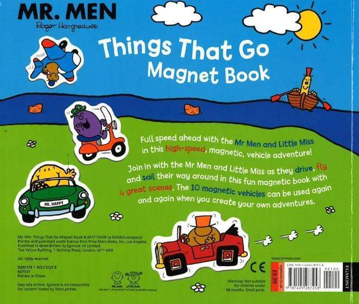 Mr Men Magnet Book