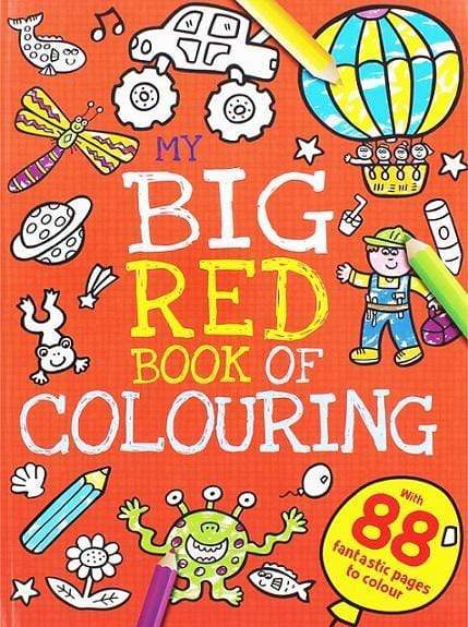 My Big Red Book Of Colouring