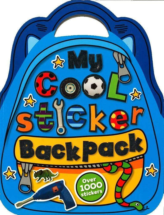 My Cool Sticker Backpack (Blue)