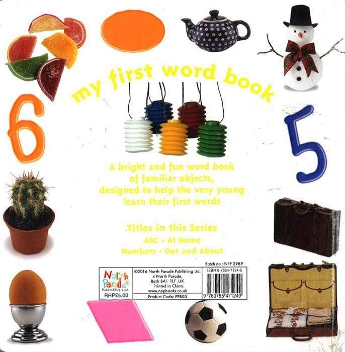 My First Word Book: Numbers, Shapes And Opposites