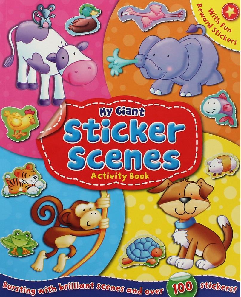 My Giant Sticker Scenes Book – BookXcess