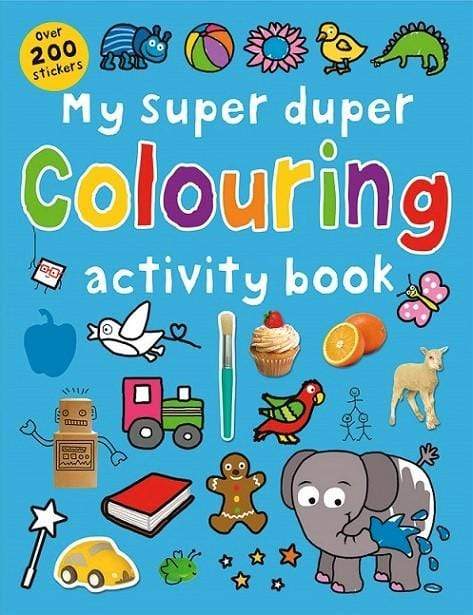 My Super Duper Colouring Activity Book – BookXcess