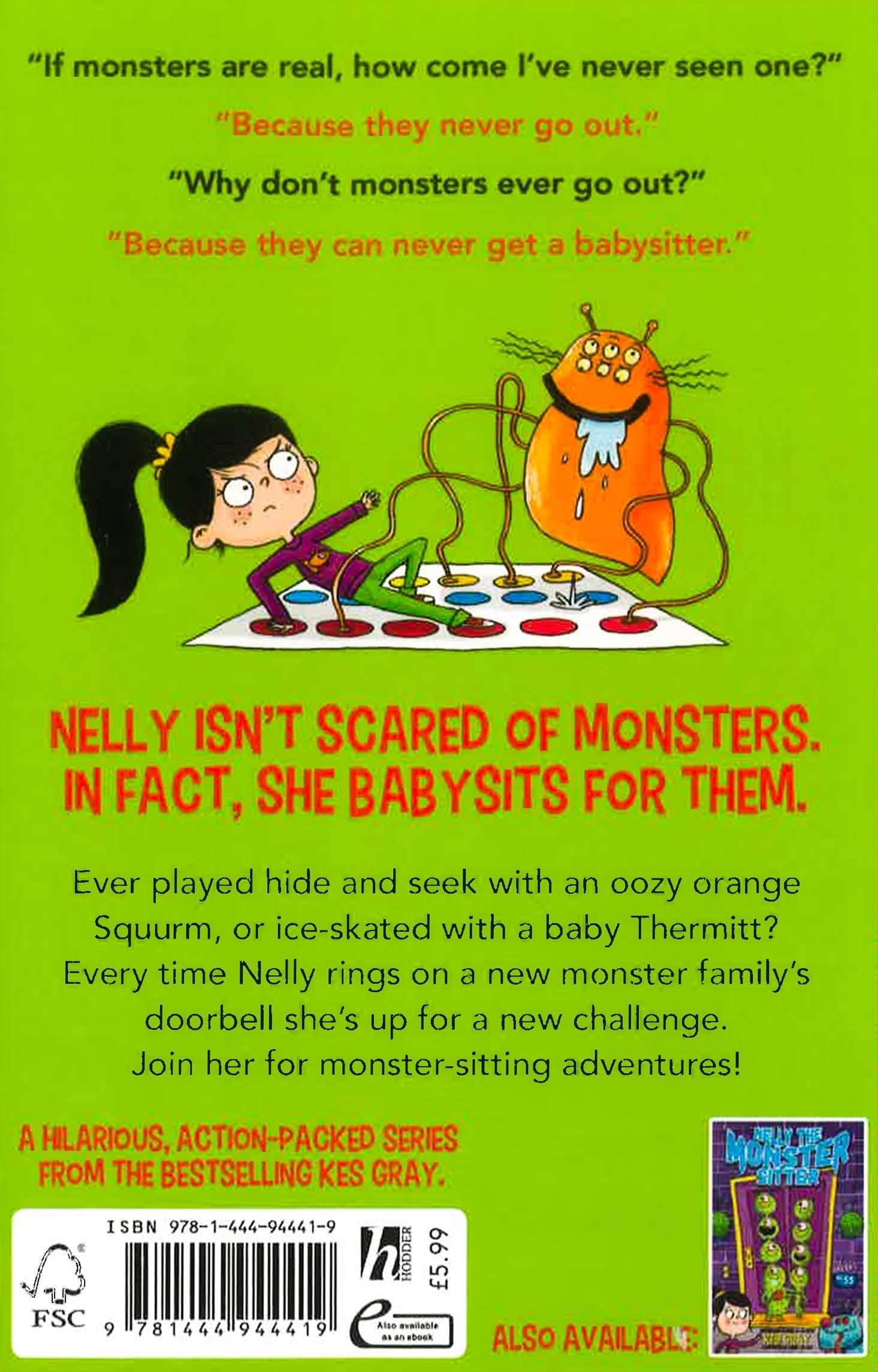 Nelly The Monster Sitter: The Squurms At No. 322: Book 2