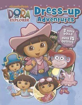 Nickelodeon Dora The Explorer Dress-Up Adventures: 2 Paper Dolls, Over 15 Outfits!