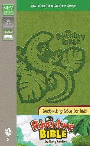 NIVR Adventure Bible for Early Readers: Italian Duo-Tone Jungle (Green)