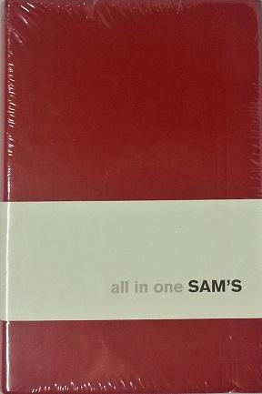 Note Book: Sam's Baio Red All In One Sams