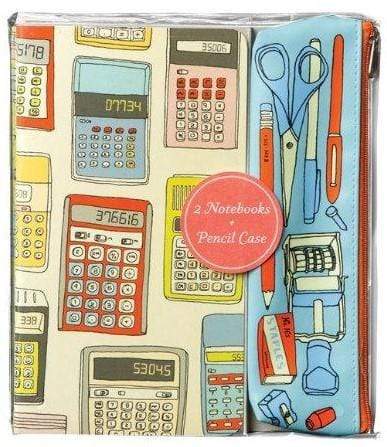 Notes And Calculations  (Notebooks And Pencil Case Set)