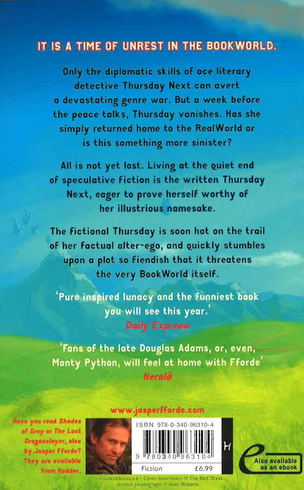 One of our Thursdays is Missing: Thursday Next Book 6