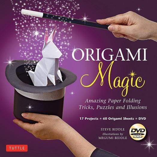 Origami Magic Kit: Amazing Paper Folding Tricks, Puzzles and Illusions with DVD