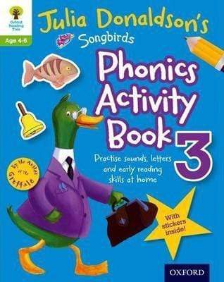Oxford Reading Tree: Songbirds Phonics Activity Book 3 (Age 4-6)