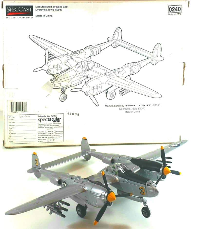 P-38 Lightning - Speccast