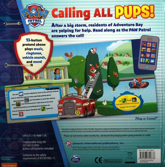 Paw Patrol Calling All Pups Cell Phone