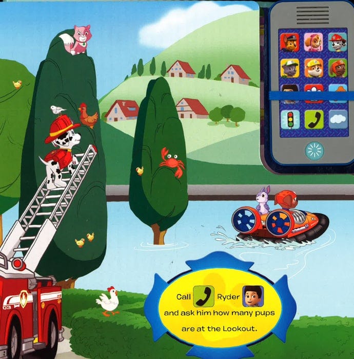 Paw Patrol Calling All Pups Cell Phone BookXcess