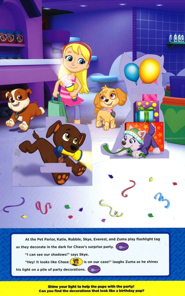 Paw Patrol Flashlight Adventure Book