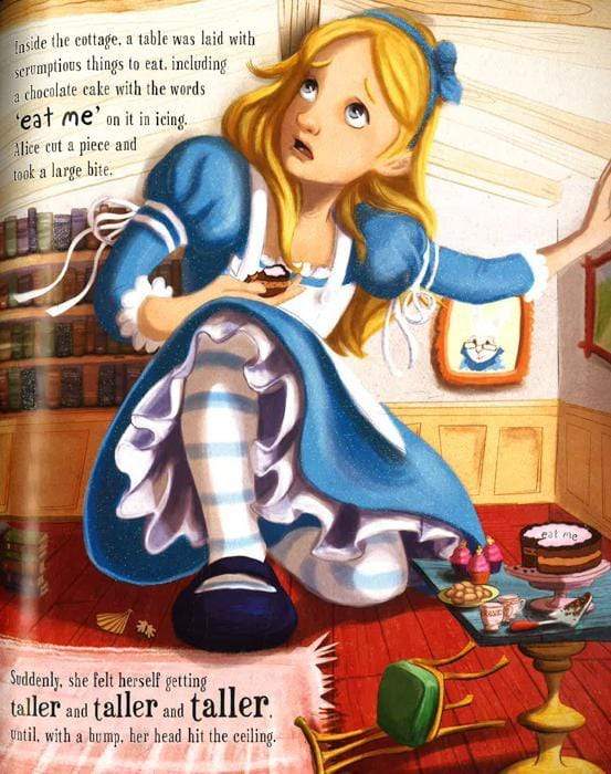 Picture Flat Portrait Deluxe: Alice In Wonderland