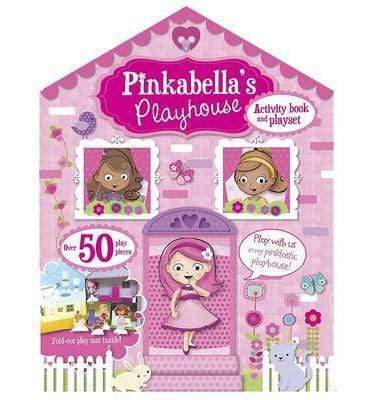 Pinkabella's Playhouse (Activity Book And Playset With Over 50 Play Pieces)