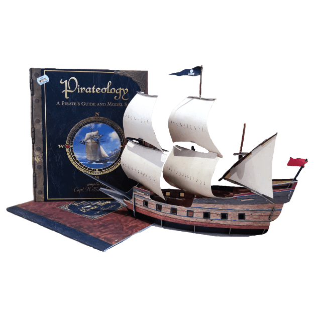 Pirateology - A Pirate's Guide And Model Ship