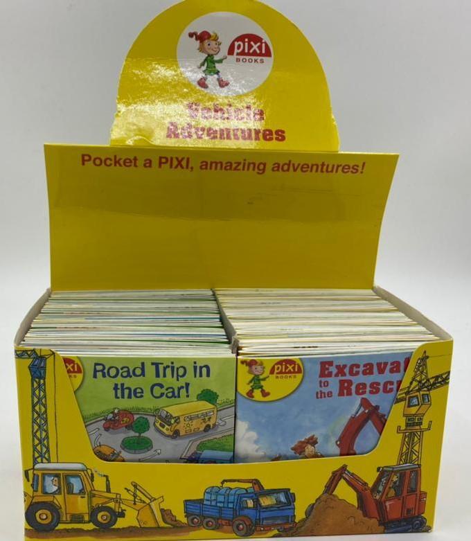 Pixi Vehicle Adventures Counter Display x 72