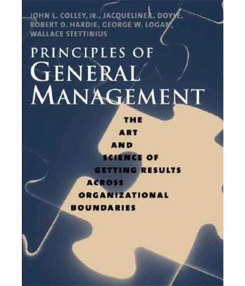 Principles Of General Management