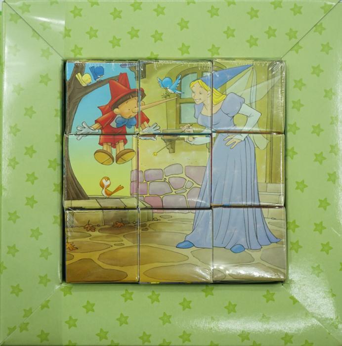 Puzzle Block Book: Pinocchio